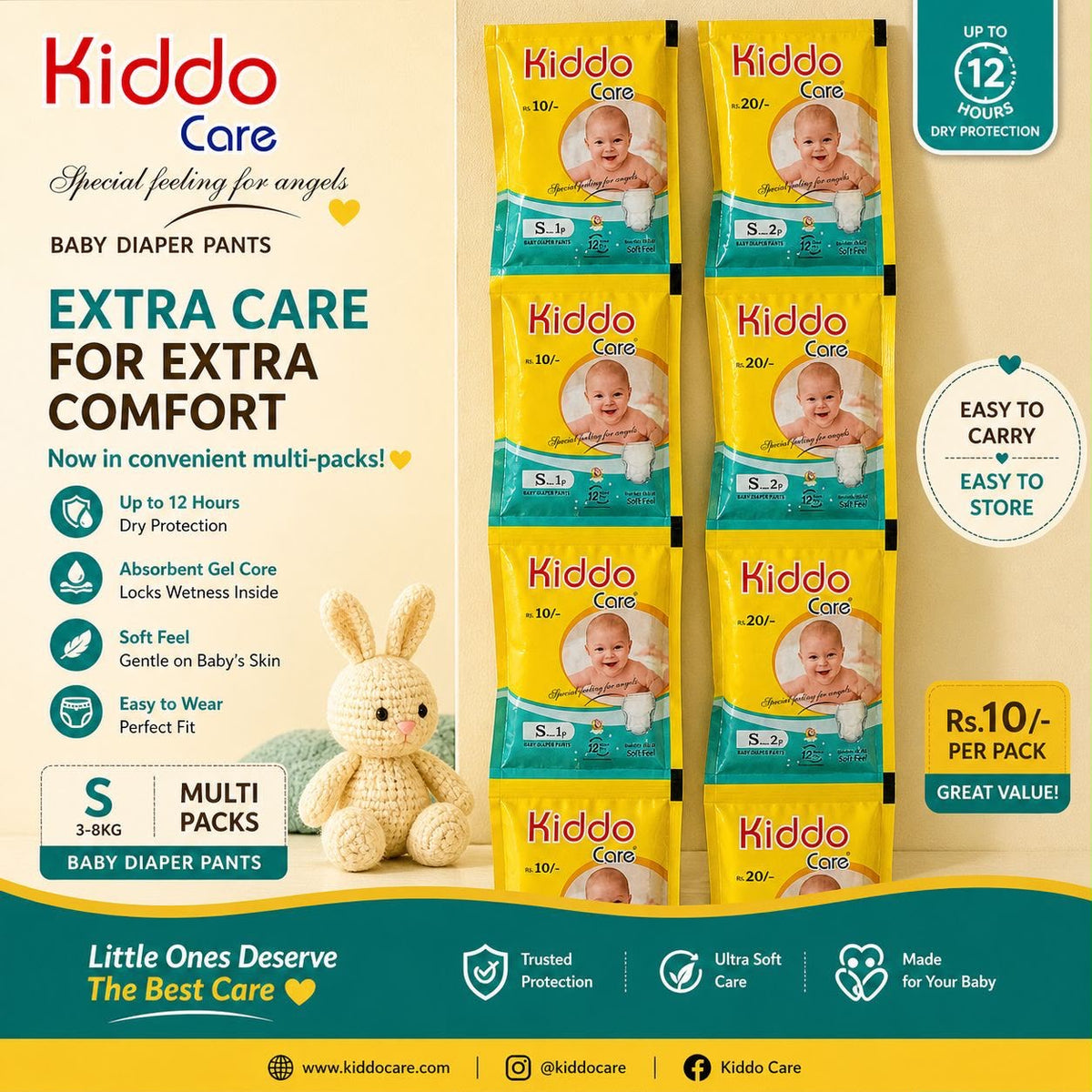 Kiddo Care | Baby Diaper